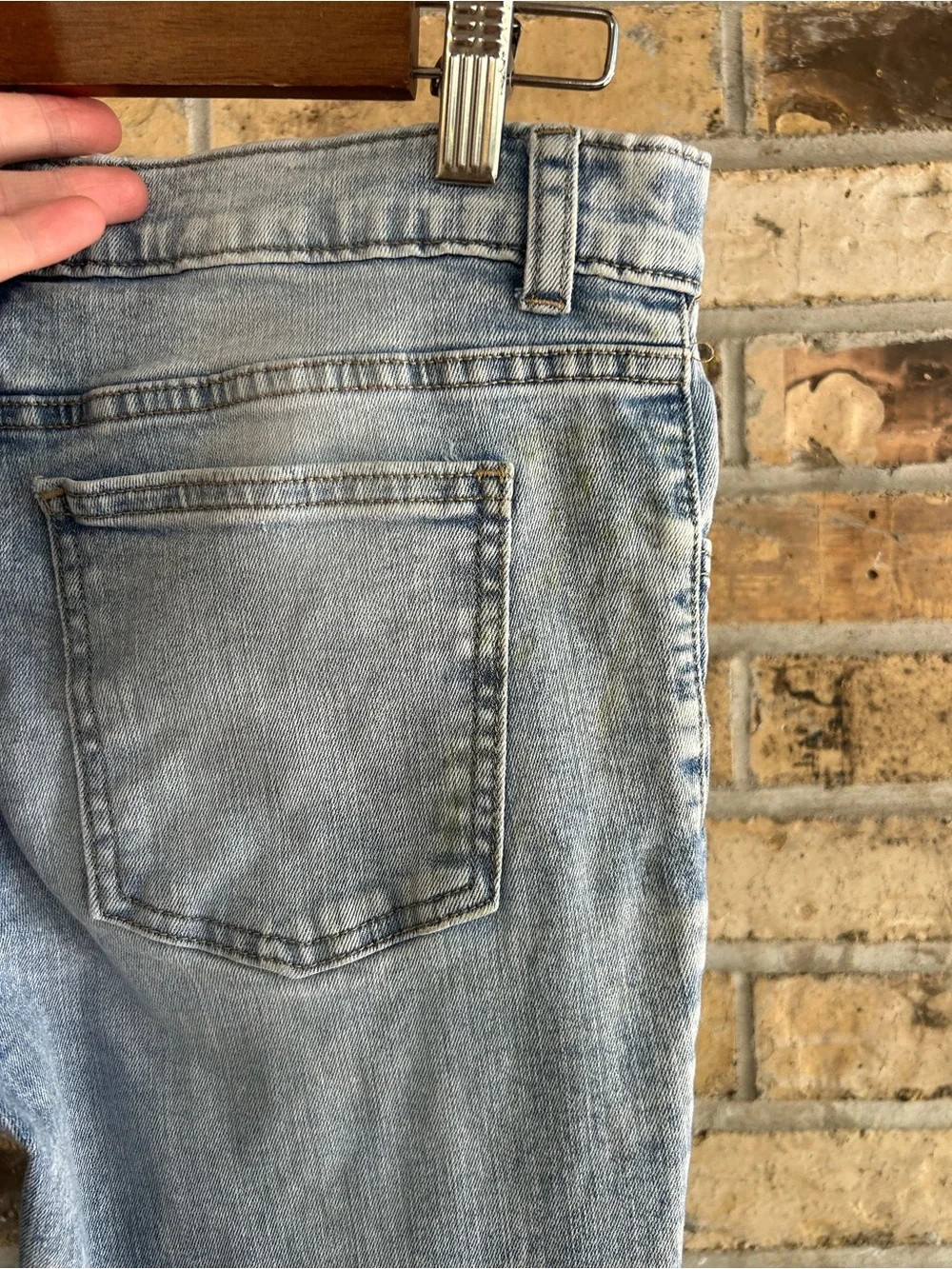 5 for $25🔥Vintage Express Distressed Light Washed Jeans Boys Size 14H‎